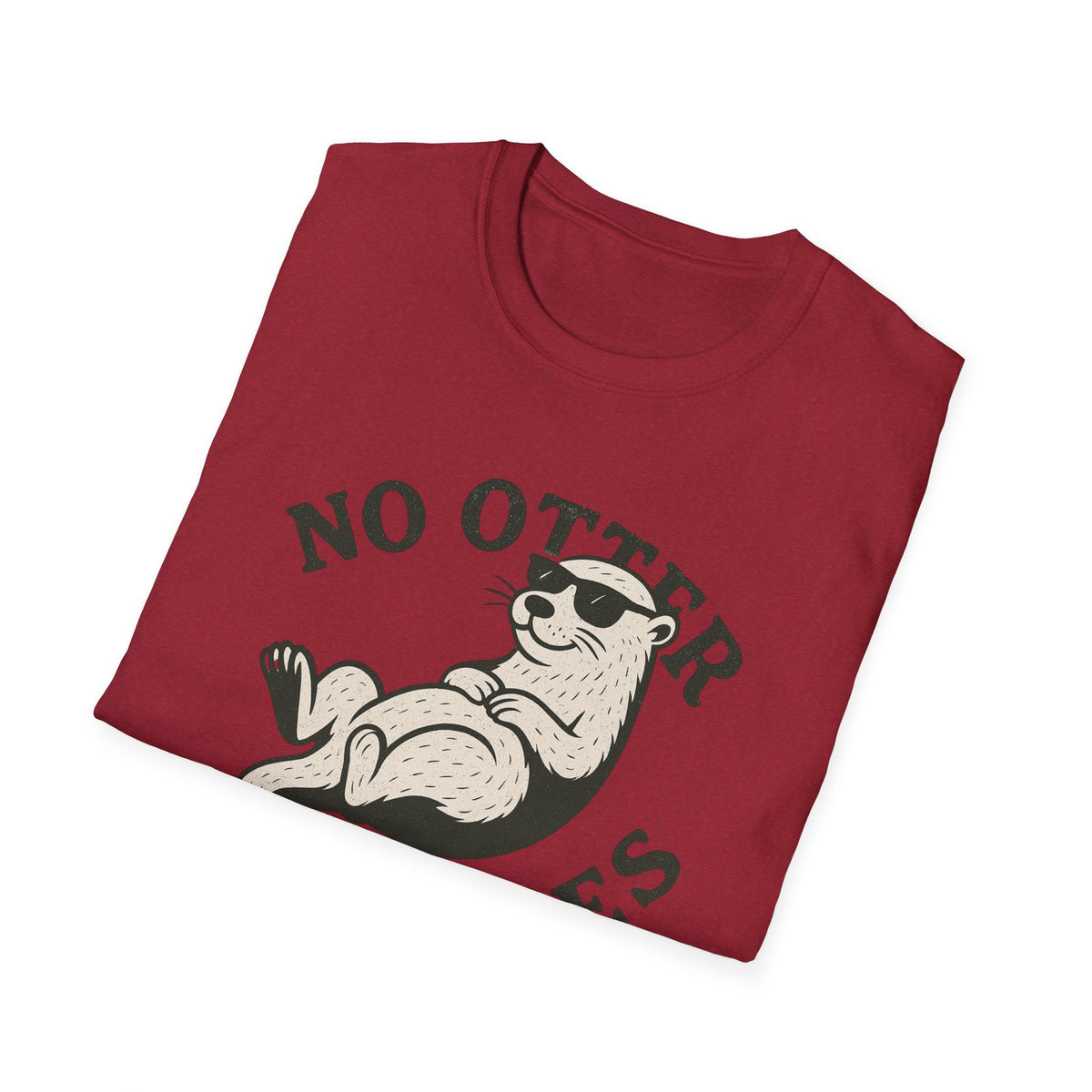 Otter T-Shirt - 'No Otter Worries' Softstyle Tee