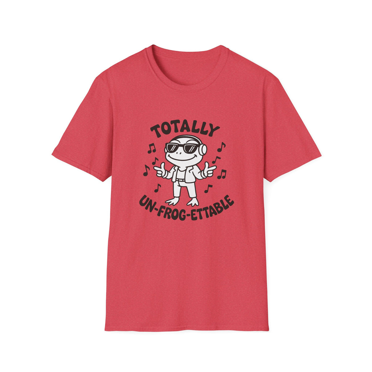 Frog T-Shirt - 'Totally Un-Frog-Gettable' Softstyle Tee