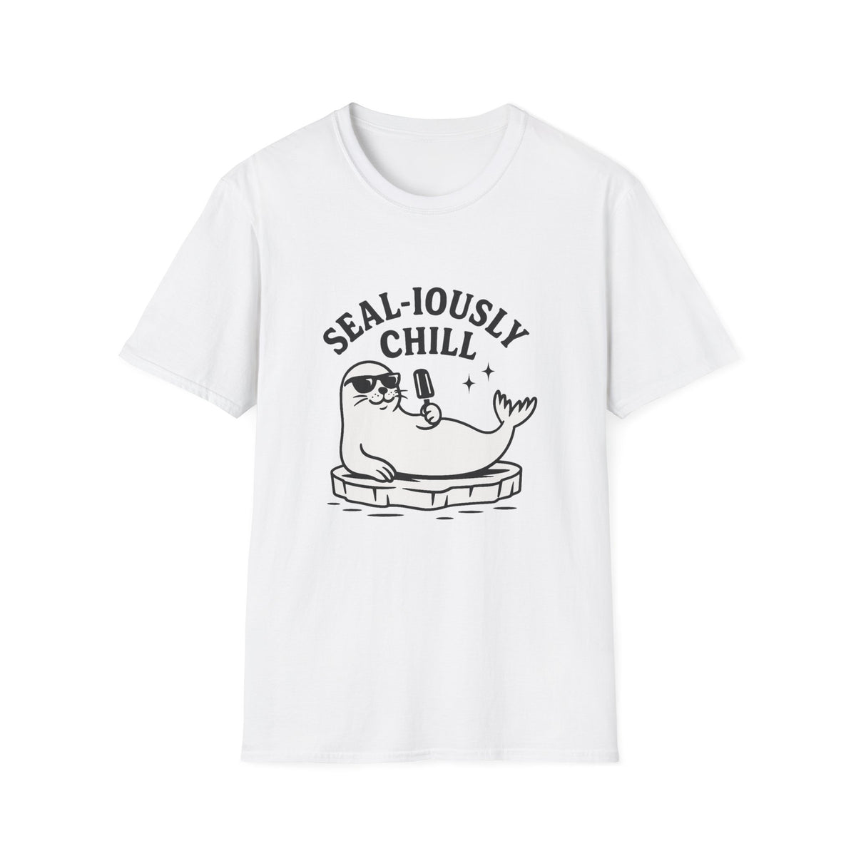 Seal T-Shirt - 'Sealiously Chill' Softstyle Tee