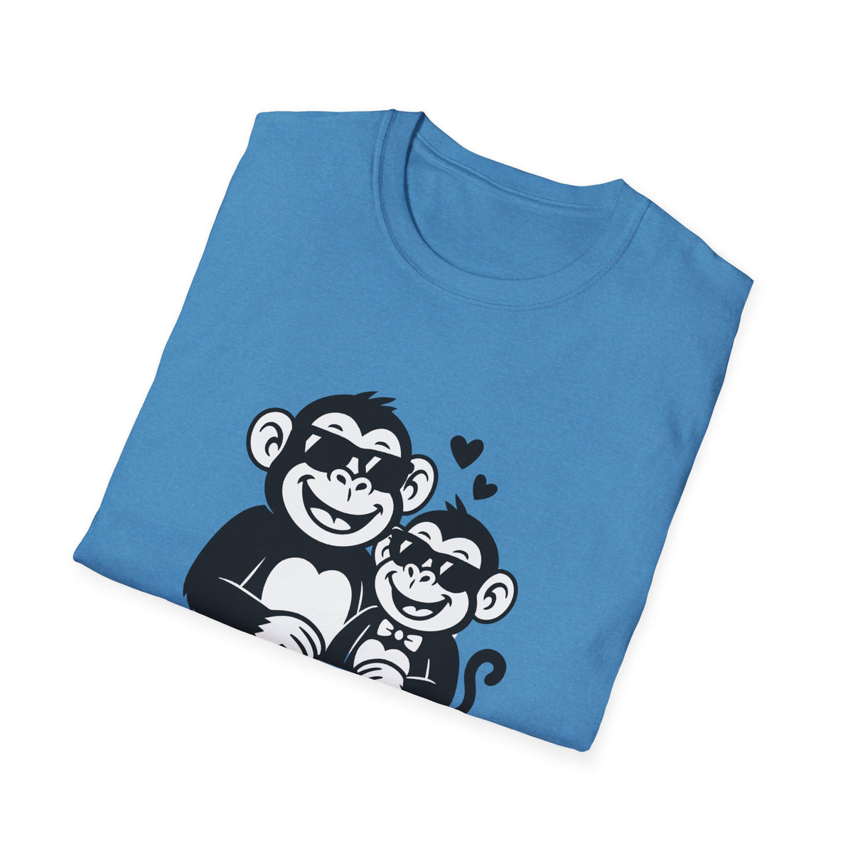 Monkey T-Shirt - 'Chimp Off the Old Block' Softstyle Tee