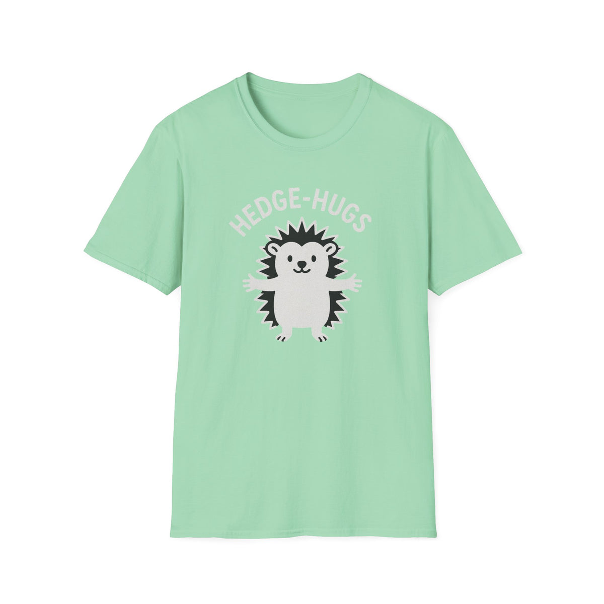 Hedgehog T-Shirt - 'Hedge-Hugs' Softstyle Tee