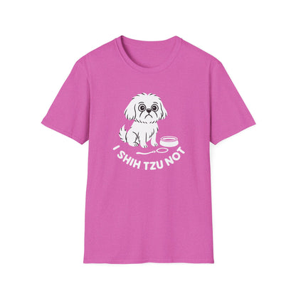 Shih Tzu Not Unisex Softstyle T-Shirt | Funny Dog Lover Tee, Pet Owner Gift, Casual Wear, Gift for Dog Lovers, Cute Animal Shirt