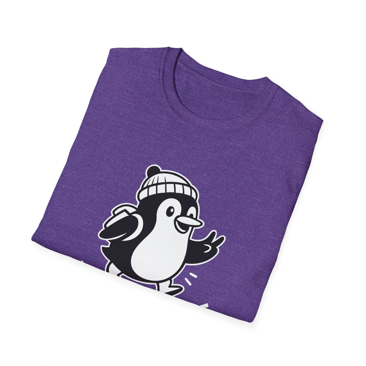 Penguin T-Shirt - 'Just Wingin' It' Softstyle Tee