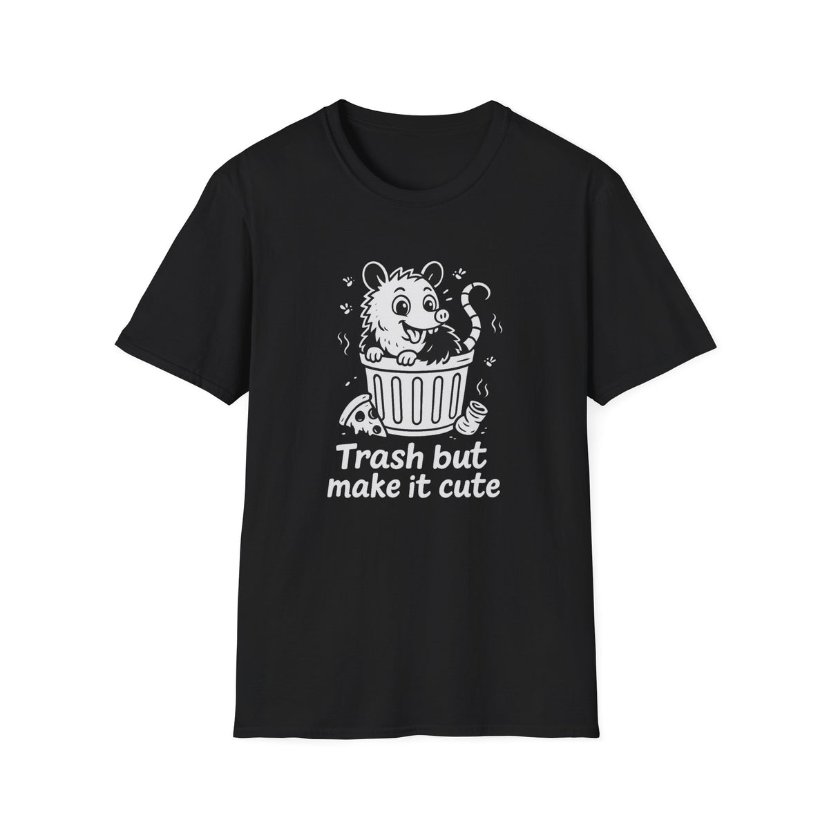Possum T-Shirt - 'Trash But Make it Cute' Softstyle Tee