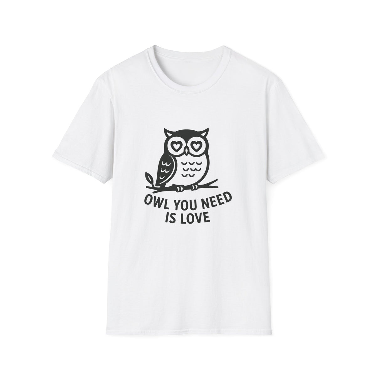 Owl T-Shirt - 'Owl You Need is Love' Softstyle Tee