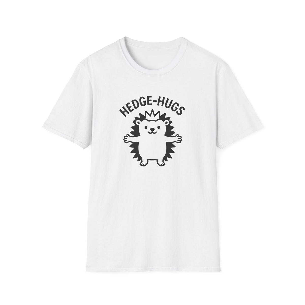 Hedgehog T-Shirt - 'Hedge-Hugs' Softstyle Tee