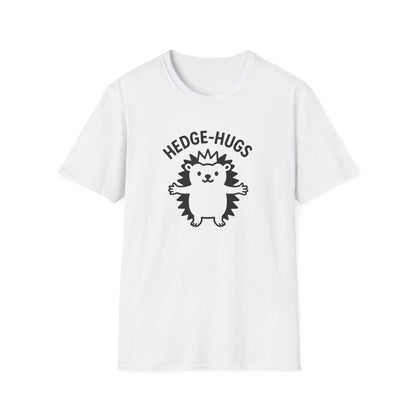 Hedgehog T-Shirt - 'Hedge-Hugs' Softstyle Tee