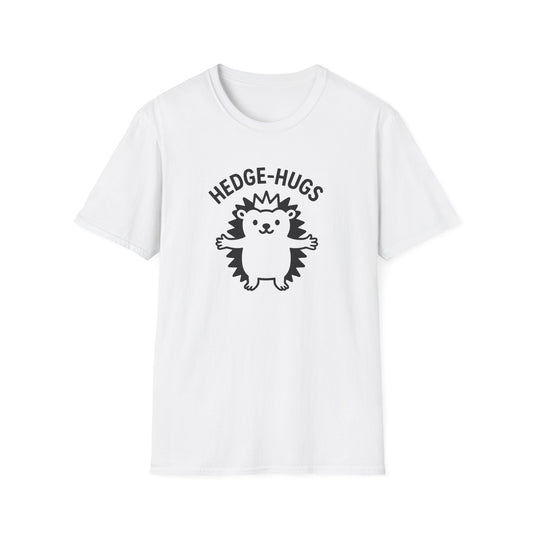 Hedgehog T-Shirt - 'Hedge-Hugs' Softstyle Tee