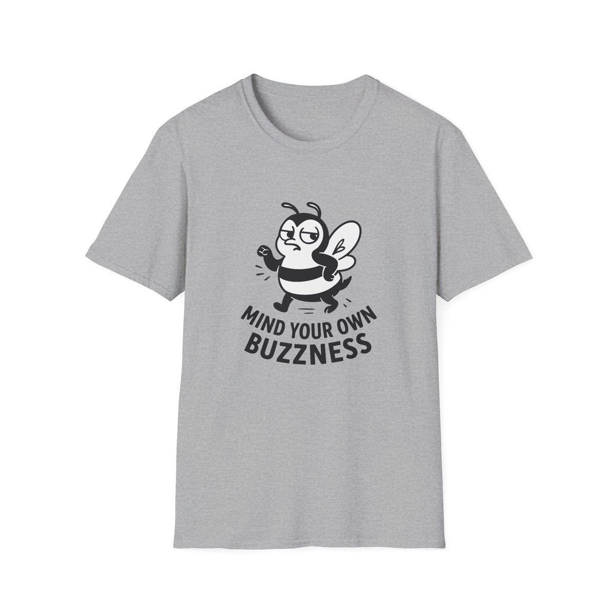 Bee T-Shirt - 'Mind Your Own Buzzness' Softstyle Tee