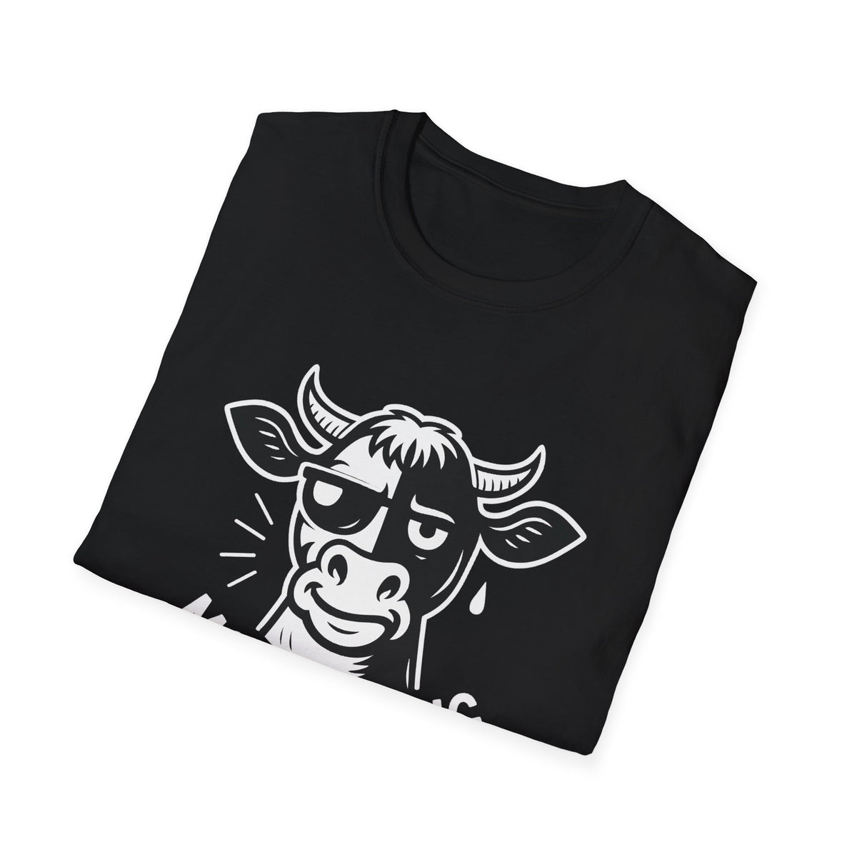 Cow T-Shirt - 'Moo-D Swing' Softstyle Tee