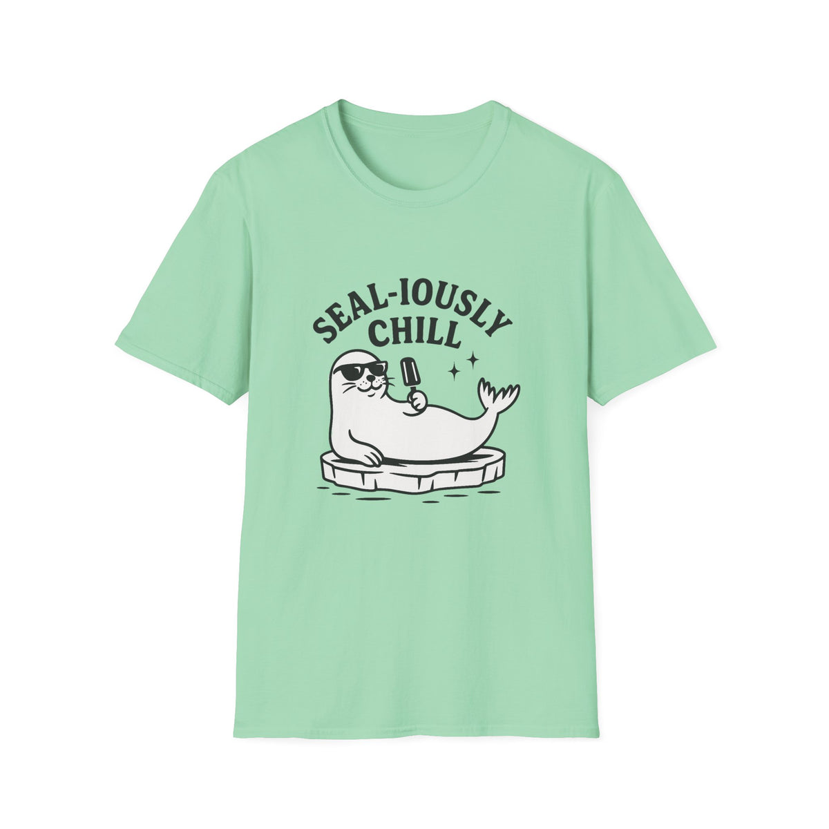 Seal T-Shirt - 'Sealiously Chill' Softstyle Tee