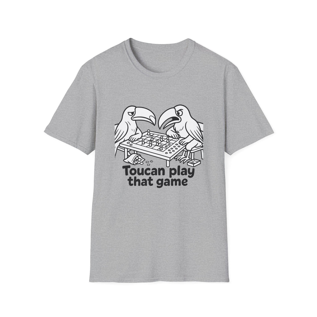 Toucan T-Shirt - 'Toucan Play That Game' Softstyle Tee