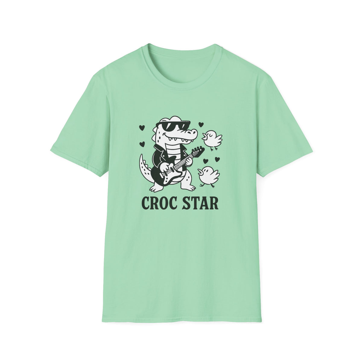 Crocodile T-Shirt - 'Croc Star' Softstyle Tee
