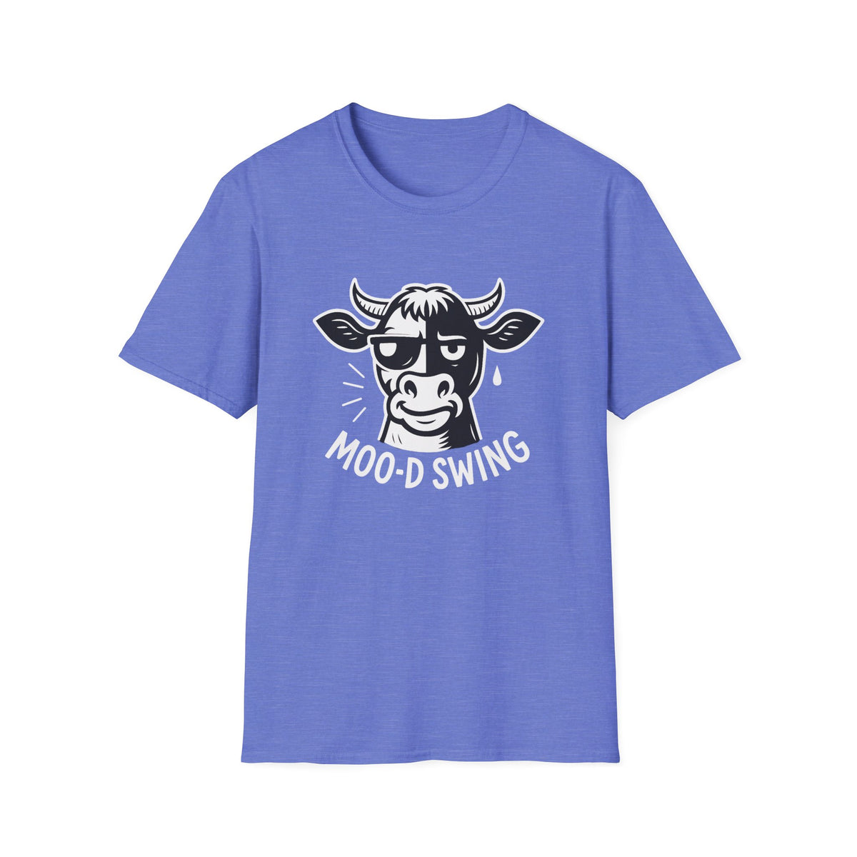 Cow T-Shirt - 'Moo-D Swing' Softstyle Tee