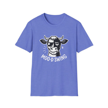 Cow T-Shirt - 'Moo-D Swing' Softstyle Tee