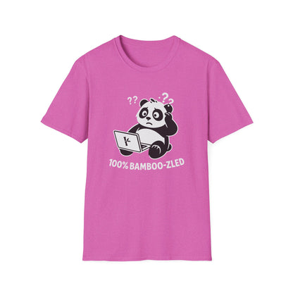 Panda T-Shirt - '100% Bamboozled' Softstyle Tee