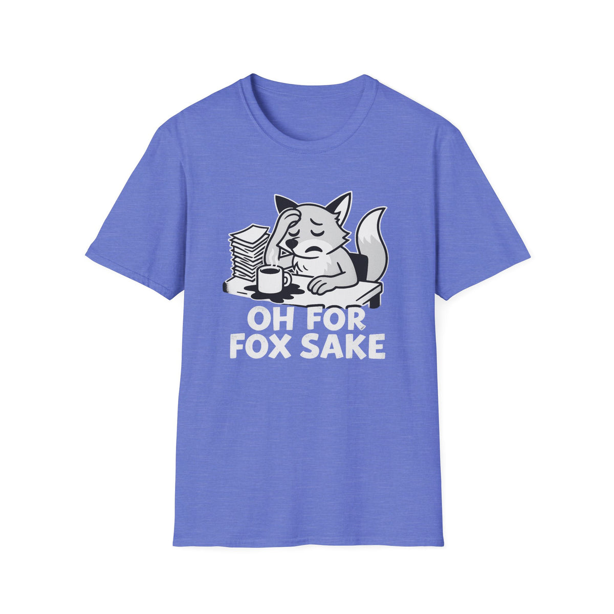Fox T-Shirt - 'Oh For Fox Sake' Softstyle Tee