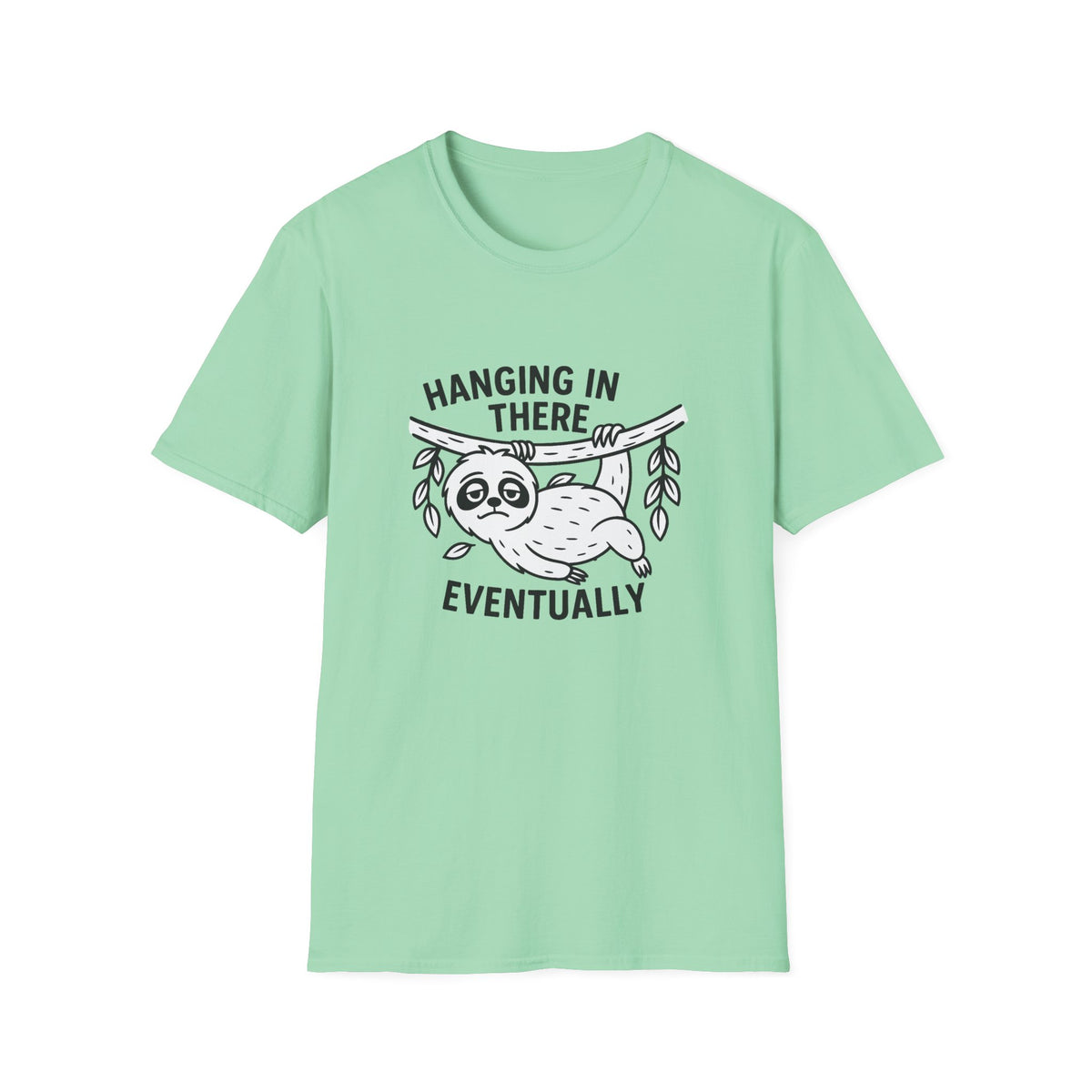 Sloth T-Shirt - 'Hangin' In There' Softstyle Tee