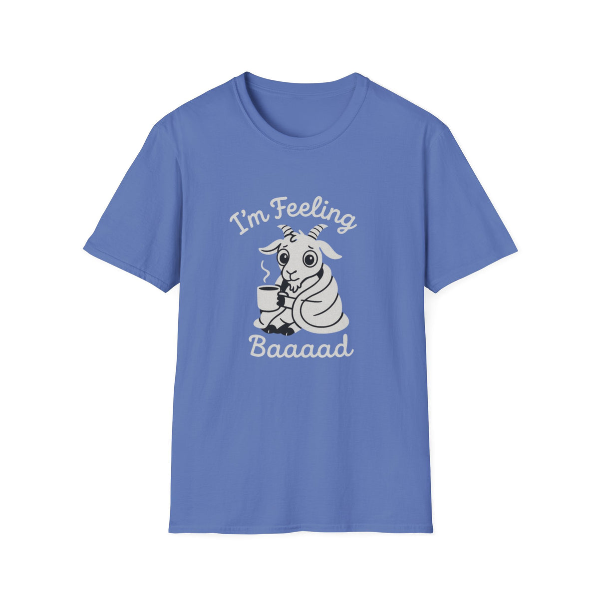 Goat T-Shirt - 'I'm Feeling Baaad' Softstyle Tee