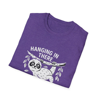 Sloth T-Shirt - 'Hangin' In There' Softstyle Tee
