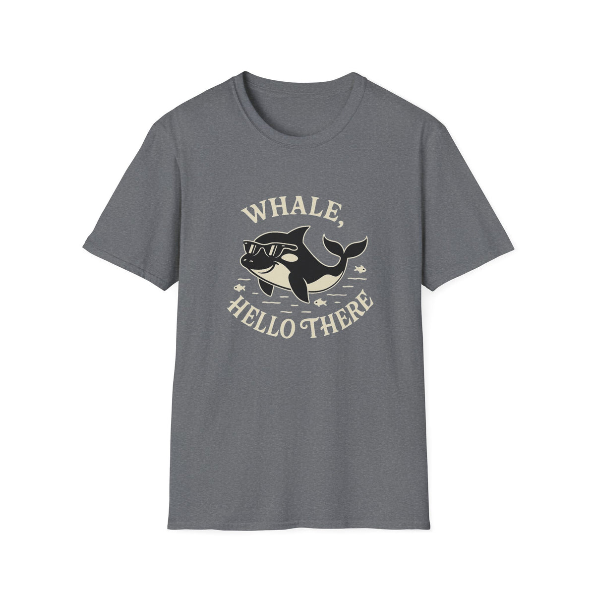 Whale T-Shirt - 'Whale Hello There' Softstyle Tee