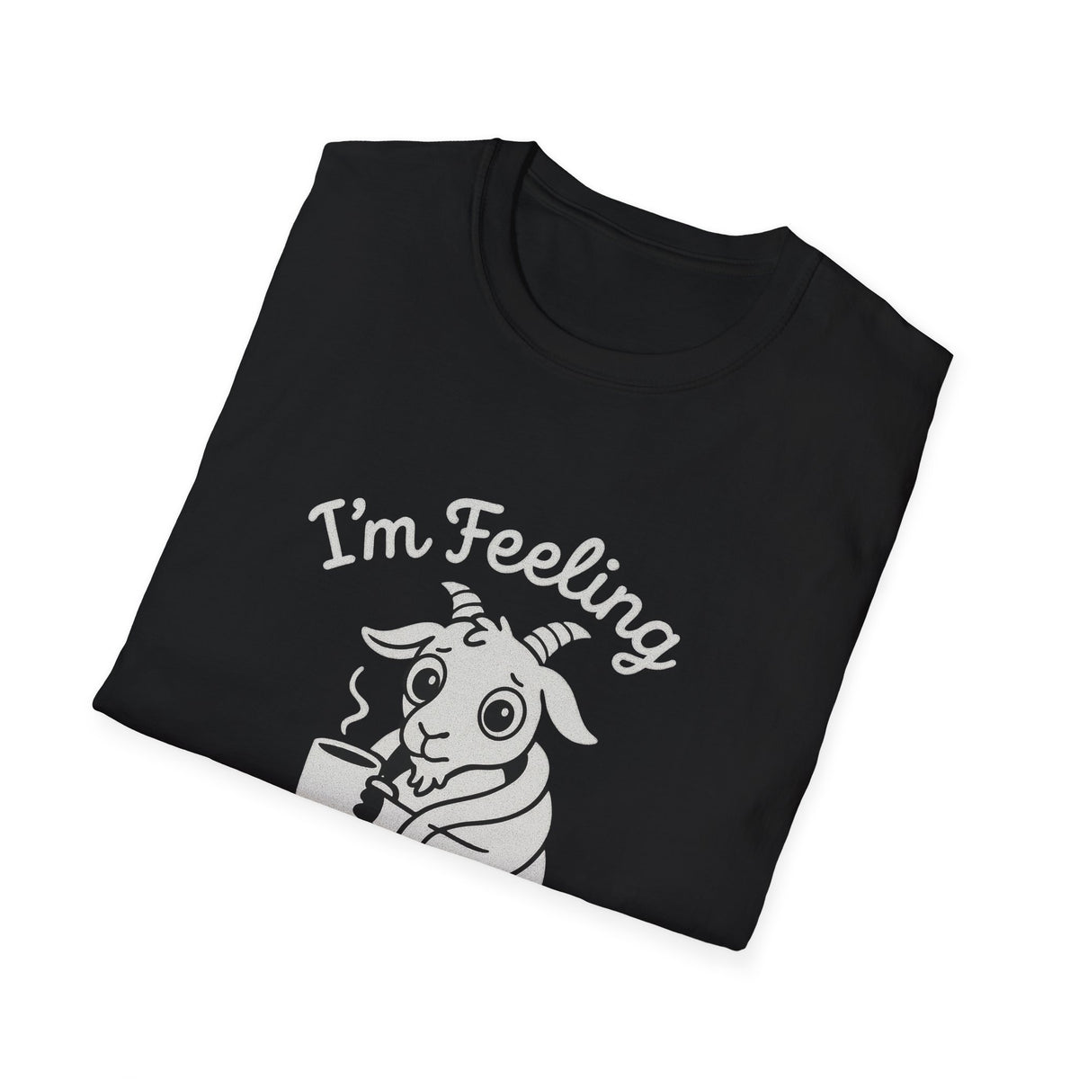 Goat T-Shirt - 'I'm Feeling Baaad' Softstyle Tee
