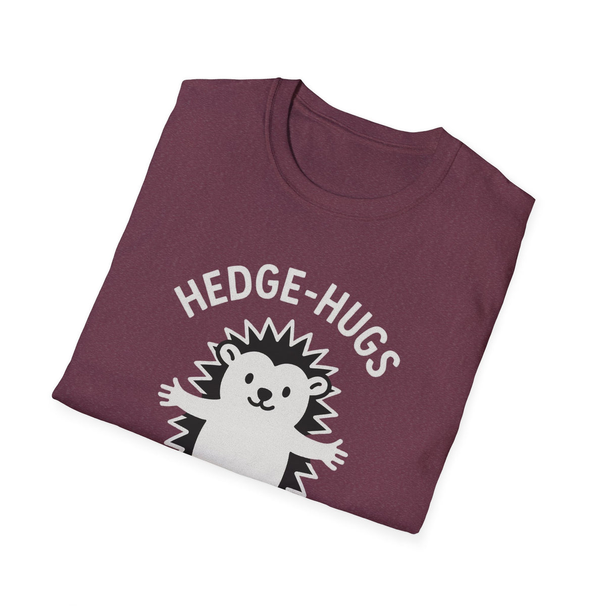 Hedgehog T-Shirt - 'Hedge-Hugs' Softstyle Tee
