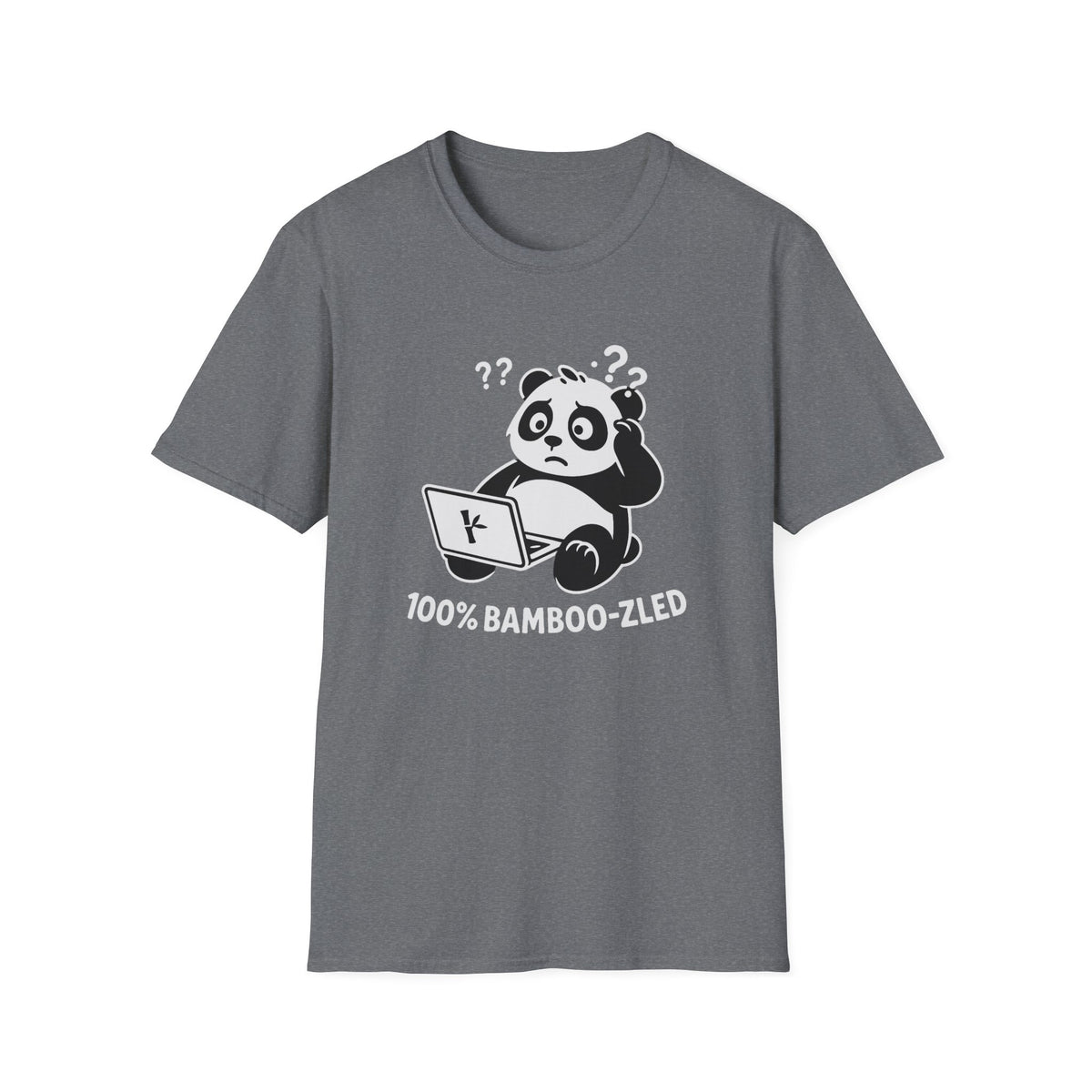 Panda T-Shirt - '100% Bamboozled' Softstyle Tee