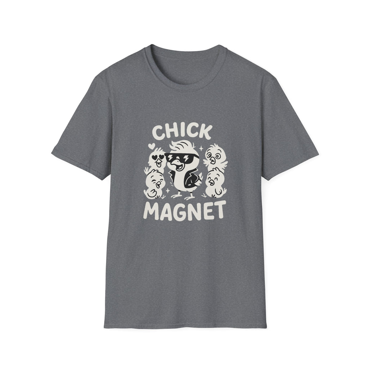 Chick T-Shirt - 'Chick Magnet' Softstyle Tee