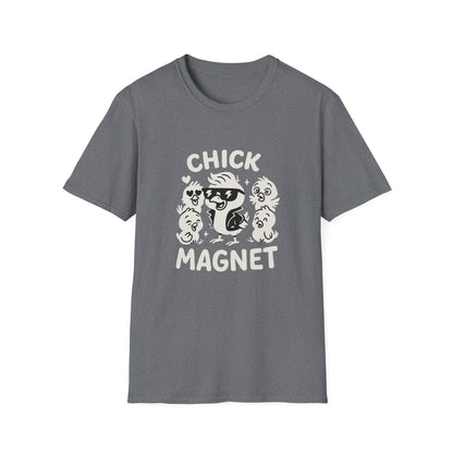 Chick T-Shirt - 'Chick Magnet' Softstyle Tee