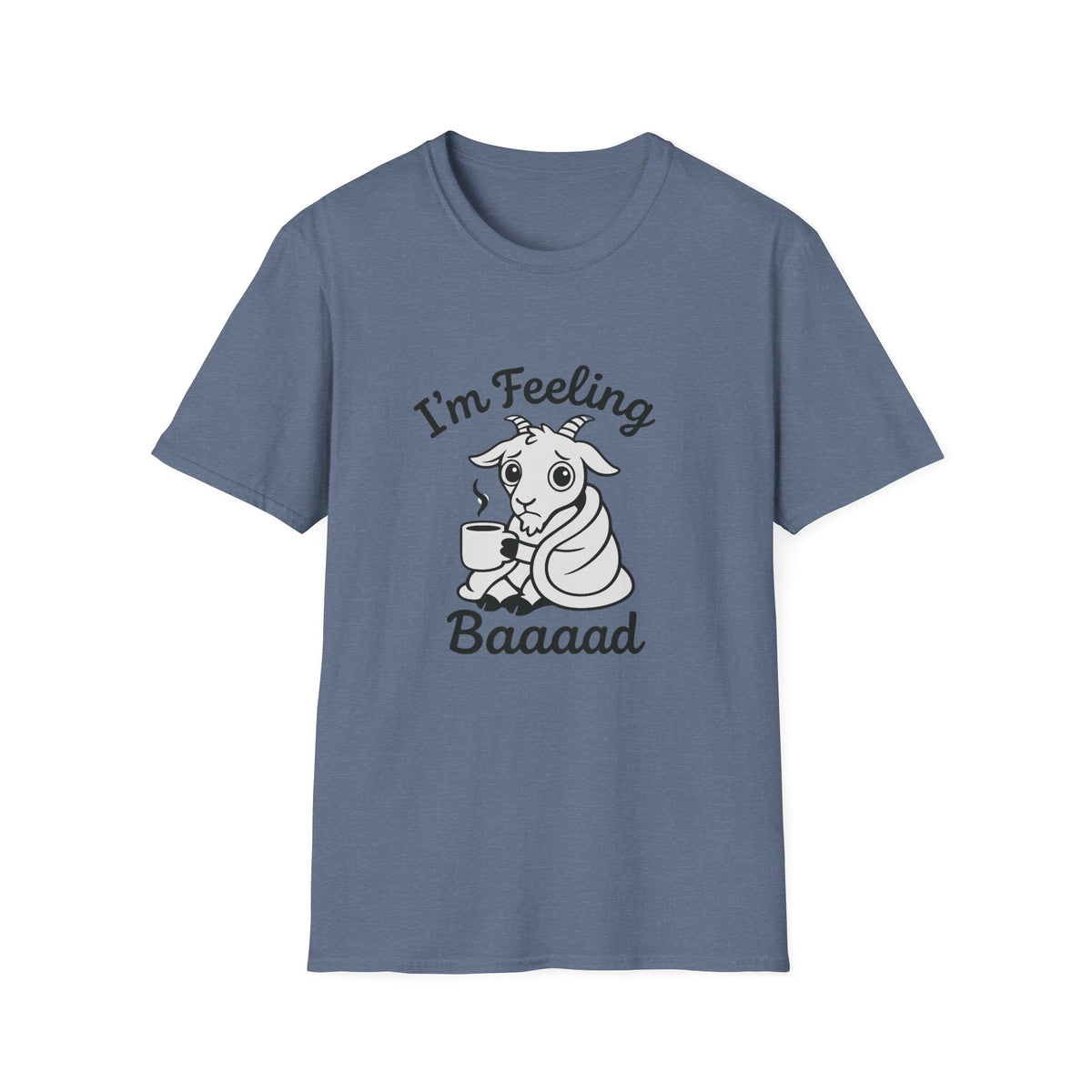 Goat T-Shirt - 'I'm Feeling Baaad' Softstyle Tee