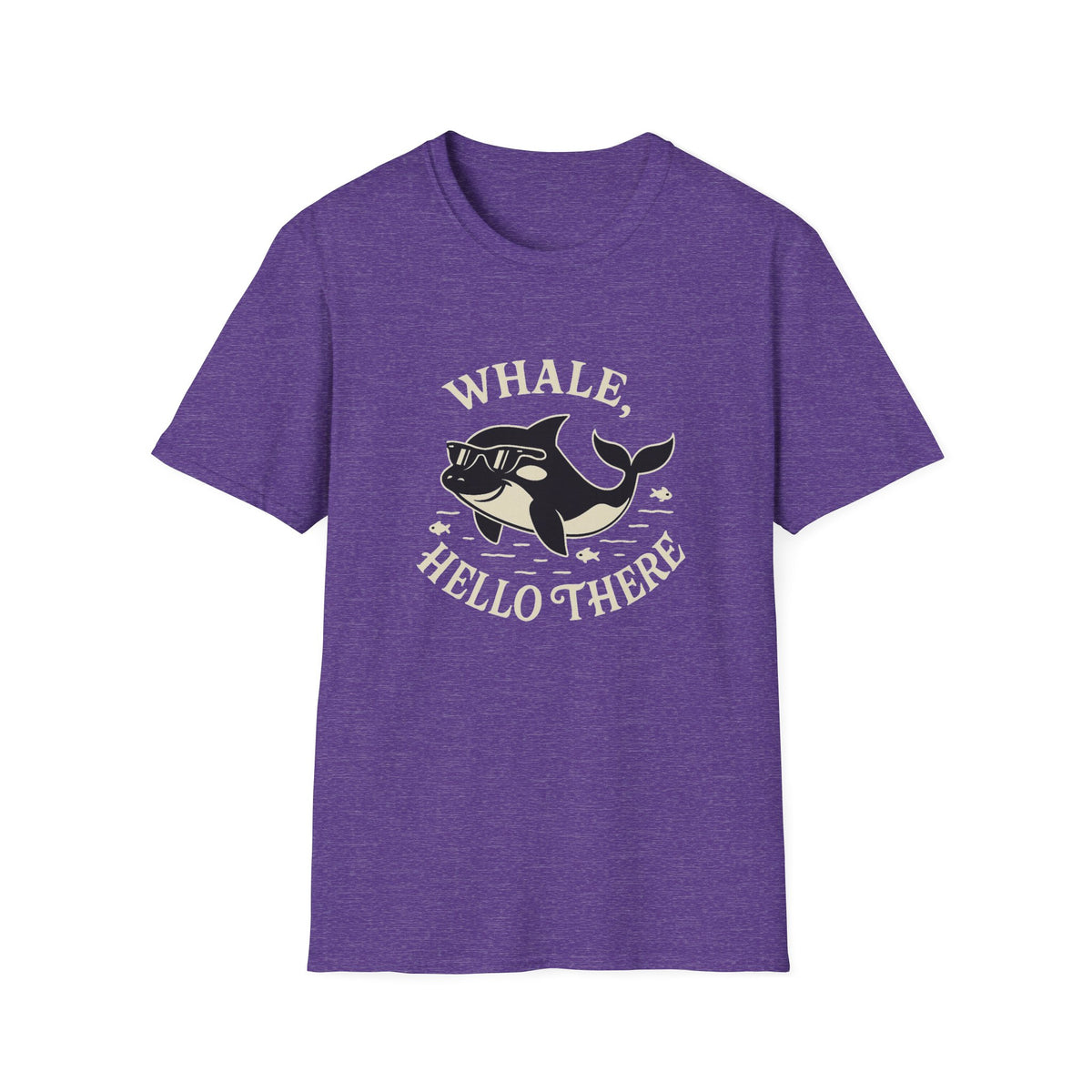 Whale T-Shirt - 'Whale Hello There' Softstyle Tee