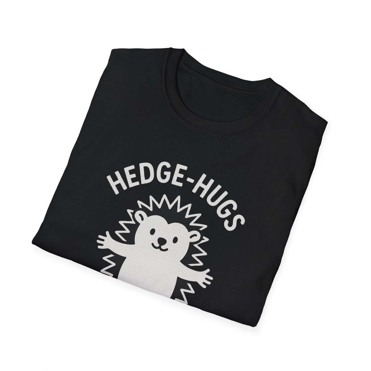 Hedgehog T-Shirt - 'Hedge-Hugs' Softstyle Tee