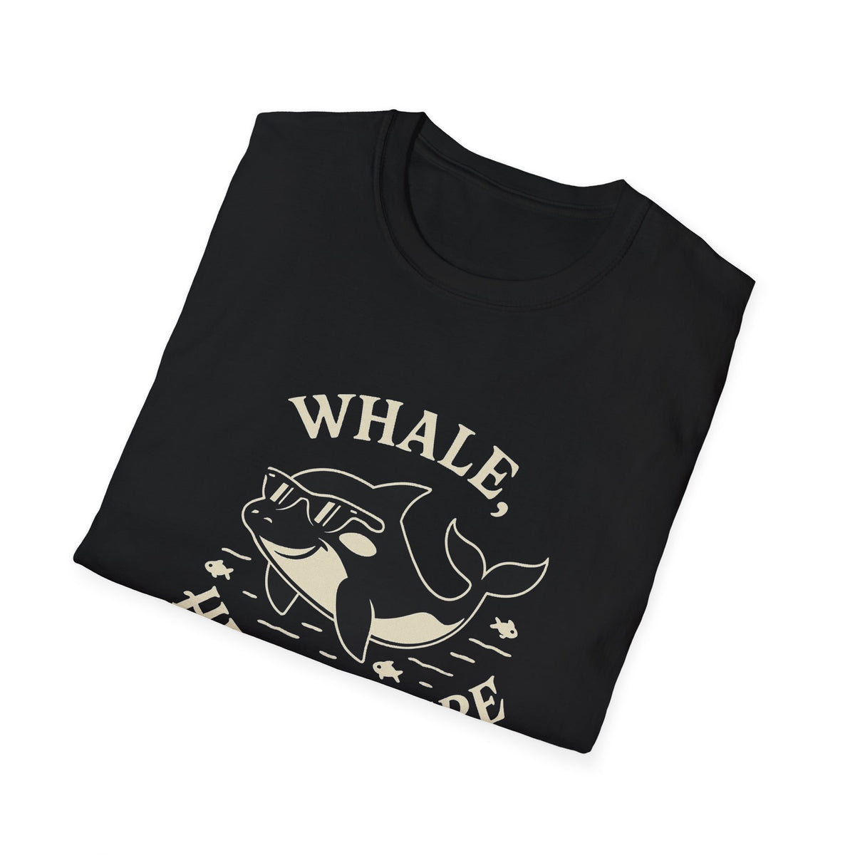 Whale T-Shirt - 'Whale Hello There' Softstyle Tee