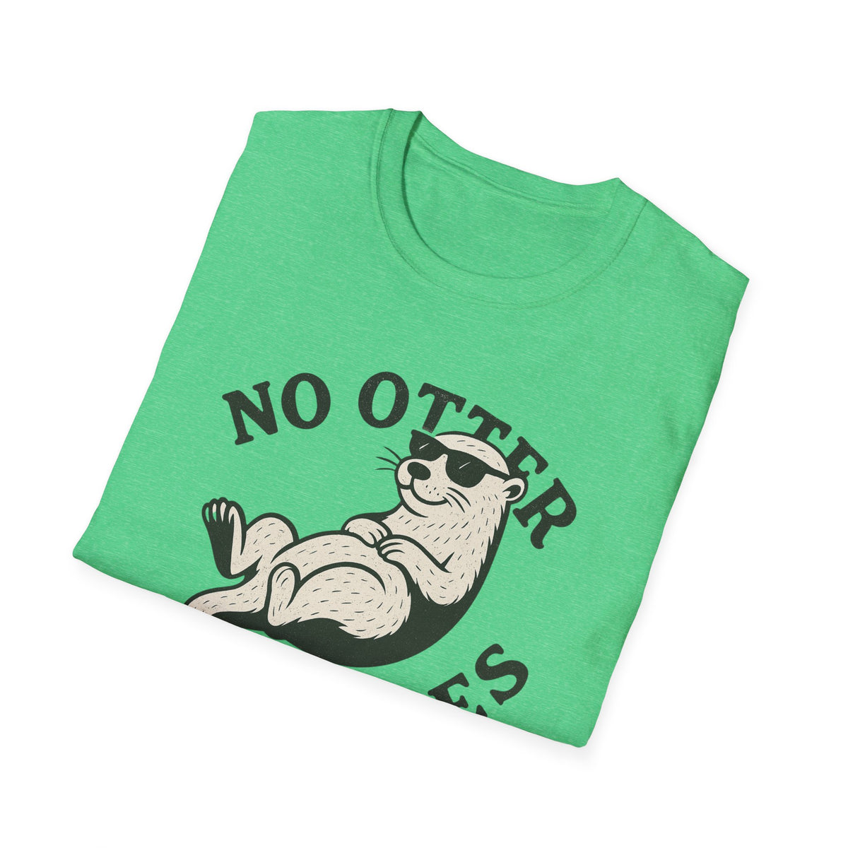 Otter T-Shirt - 'No Otter Worries' Softstyle Tee