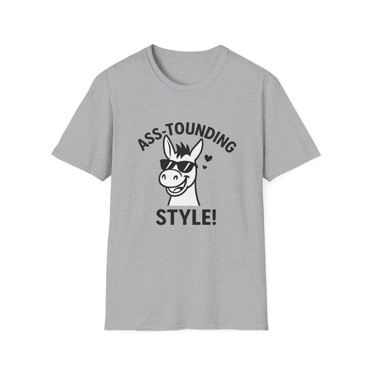 Donkey T-Shirt - 'Ass-Tounding' Softstyle Tee