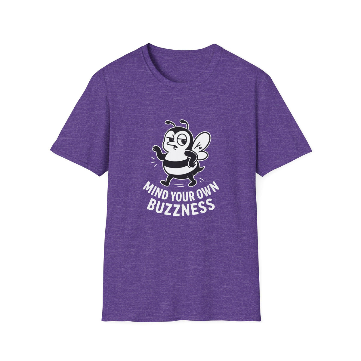 Bee T-Shirt - 'Mind Your Own Buzzness' Softstyle Tee