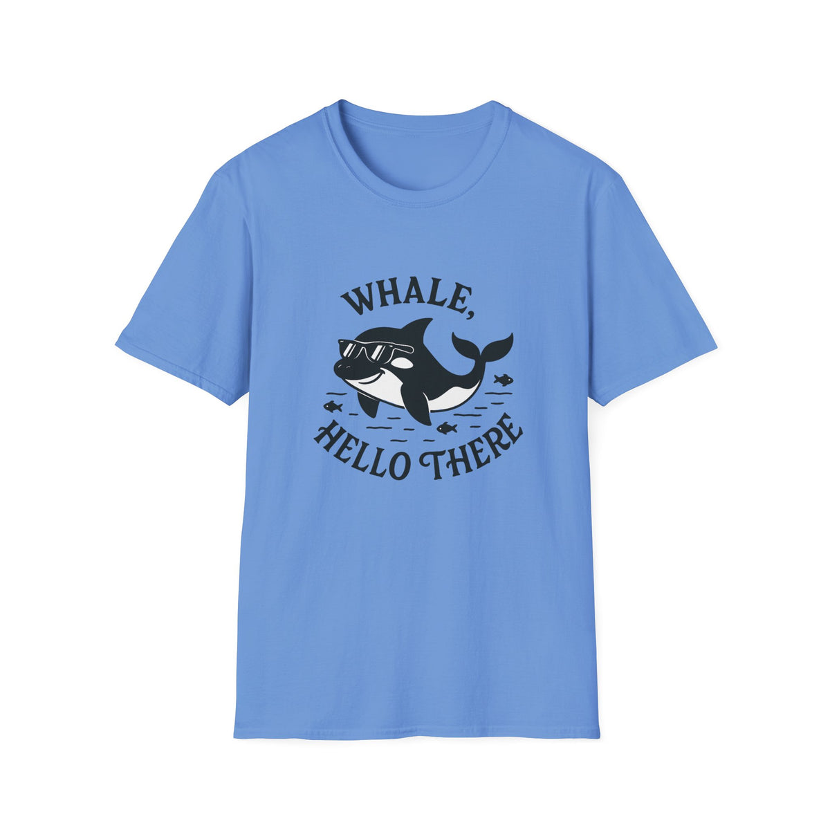 Whale T-Shirt - 'Whale Hello There' Softstyle Tee