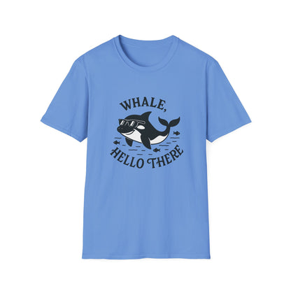 Whale T-Shirt - 'Whale Hello There' Softstyle Tee