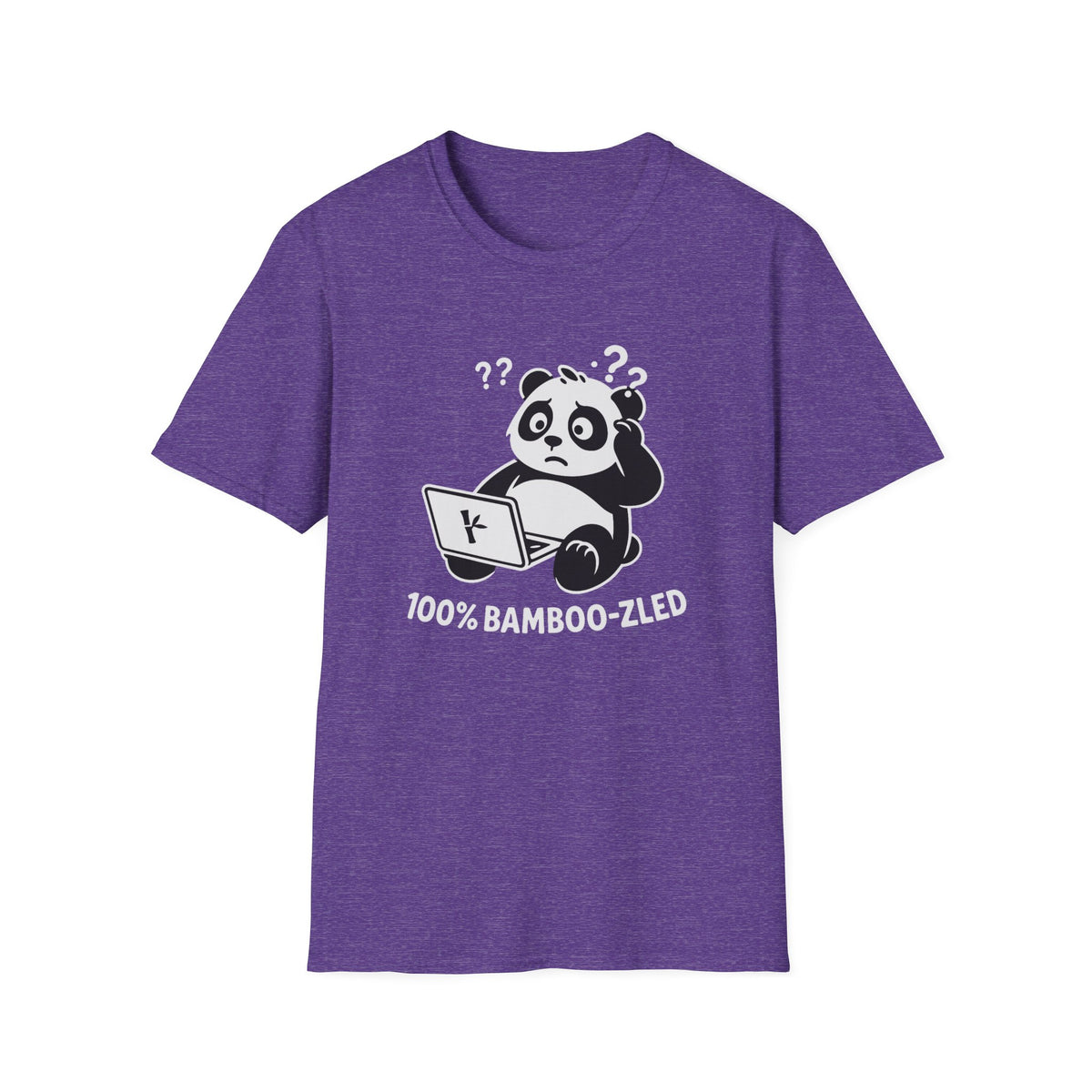 Panda T-Shirt - '100% Bamboozled' Softstyle Tee