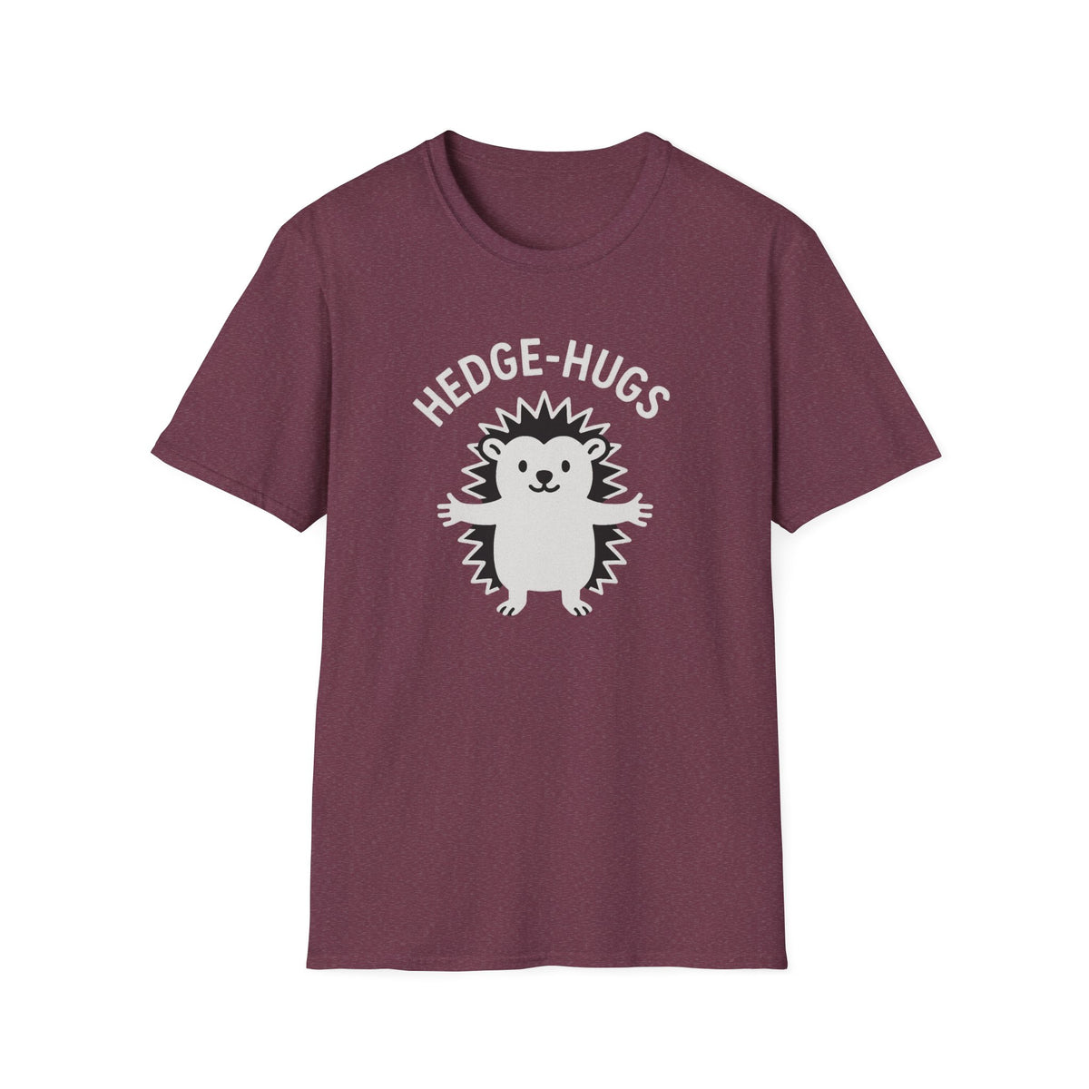 Hedgehog T-Shirt - 'Hedge-Hugs' Softstyle Tee