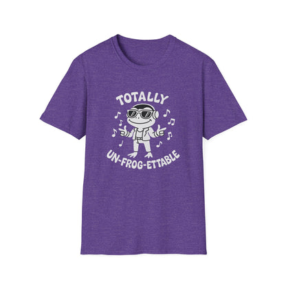 Frog T-Shirt - 'Totally Un-Frog-Gettable' Softstyle Tee