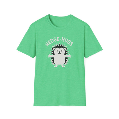 Hedgehog T-Shirt - 'Hedge-Hugs' Softstyle Tee