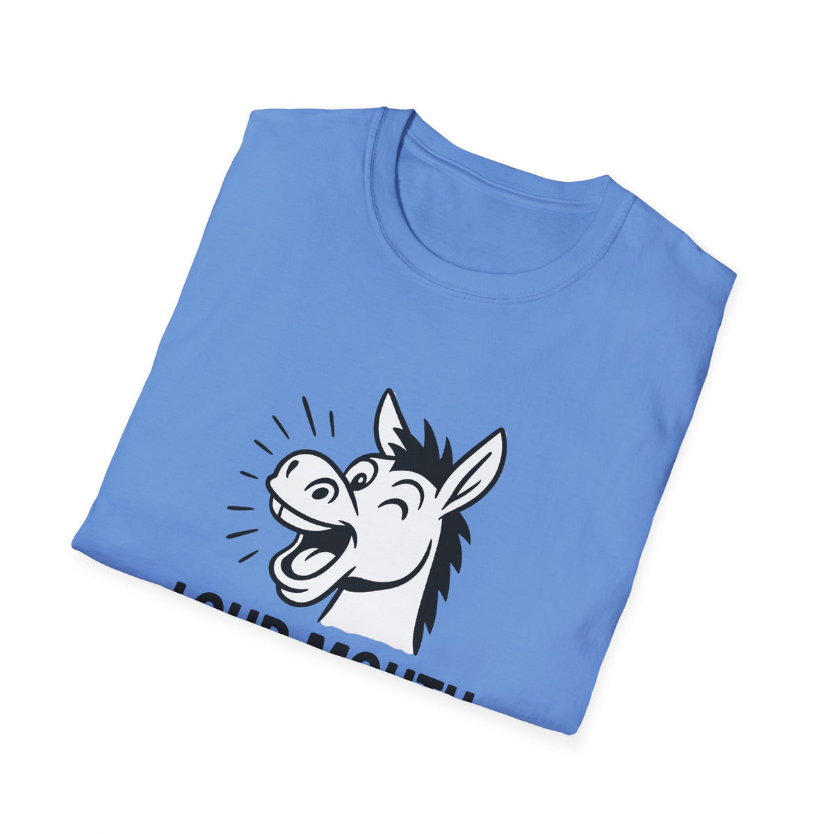 Horse T-Shirt - 'Loud Mouth' Softstyle Tee