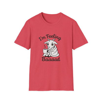Goat T-Shirt - 'I'm Feeling Baaad' Softstyle Tee