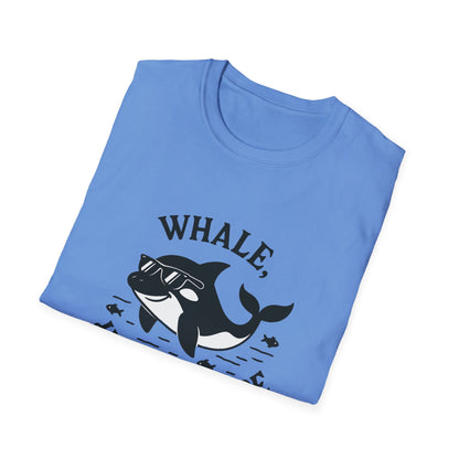 Whale T-Shirt - 'Whale Hello There' Softstyle Tee