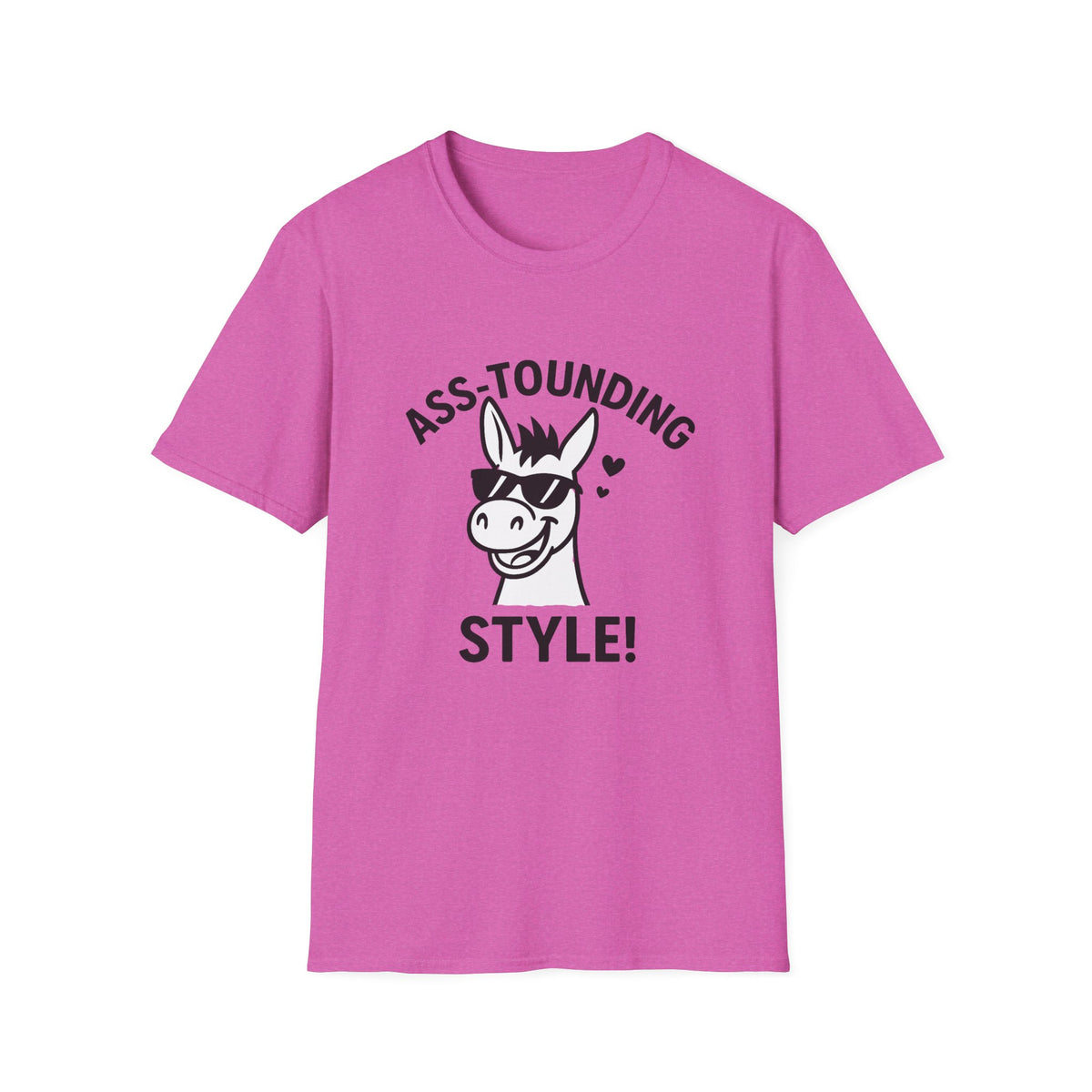 Donkey T-Shirt - 'Ass-Tounding' Softstyle Tee
