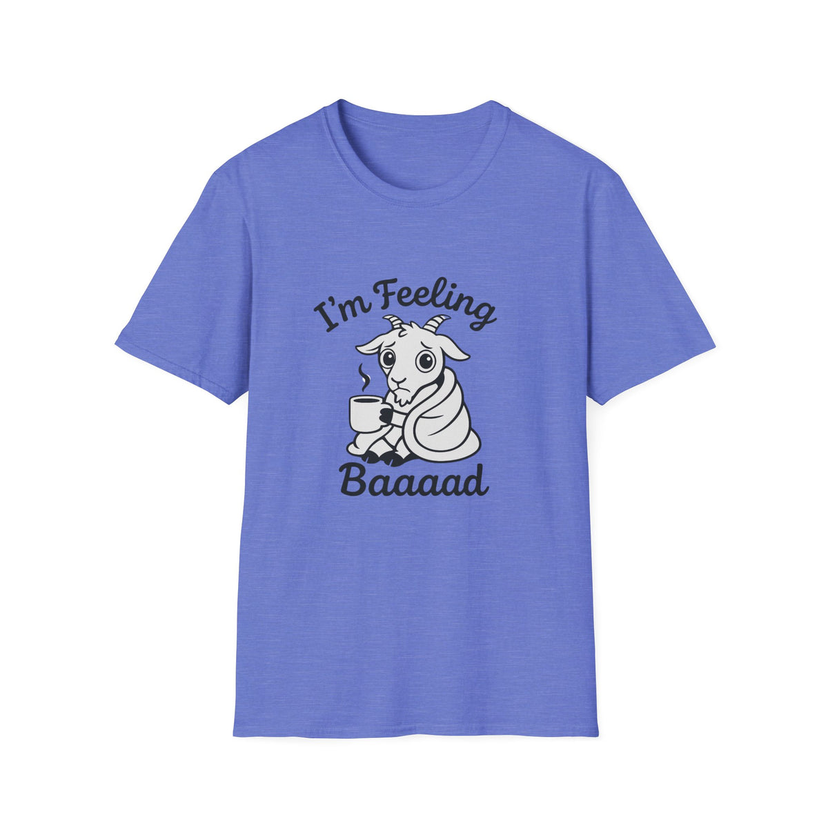 Goat T-Shirt - 'I'm Feeling Baaad' Softstyle Tee