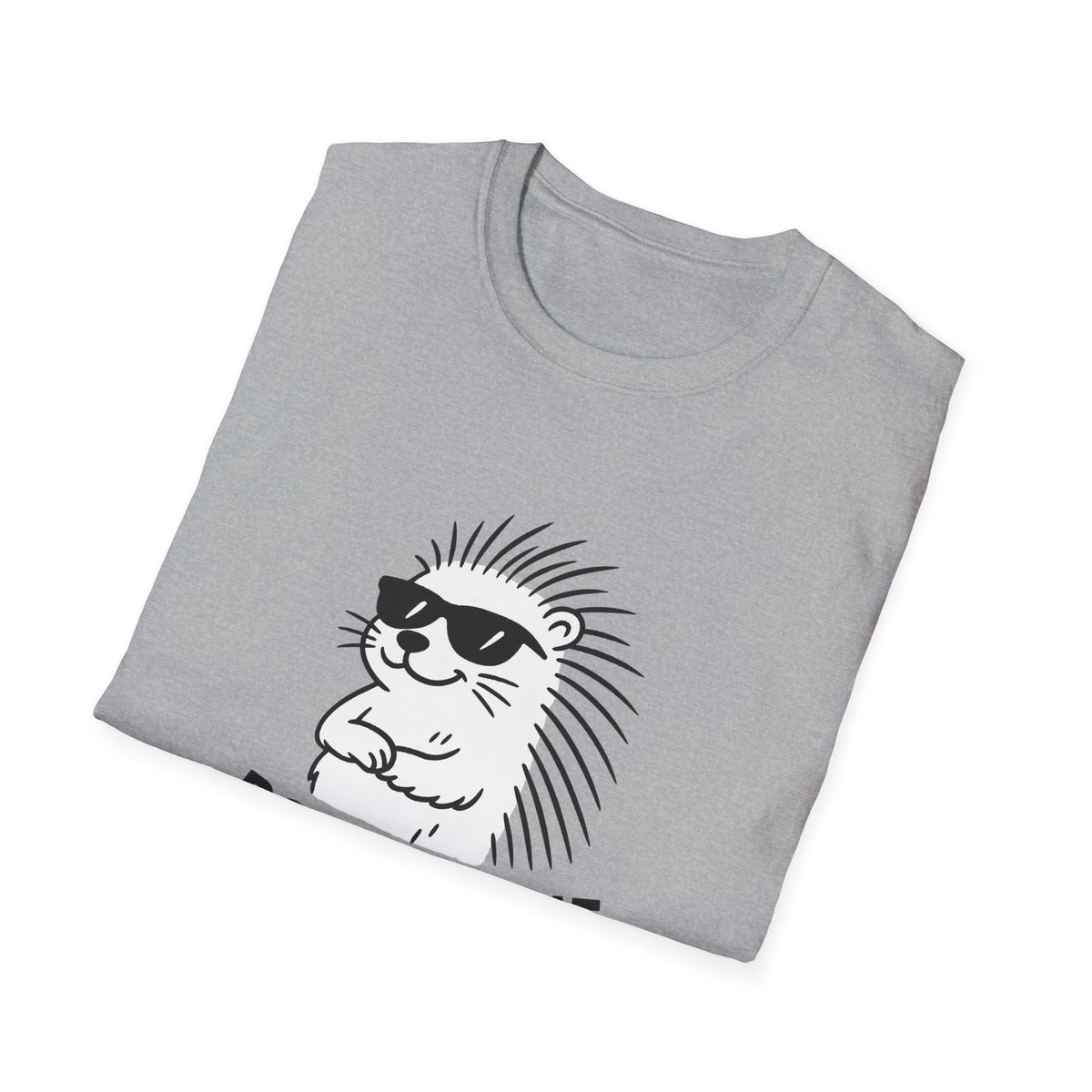 Porcupine T-Shirt - 'Porcu-Fine' Softstyle Tee