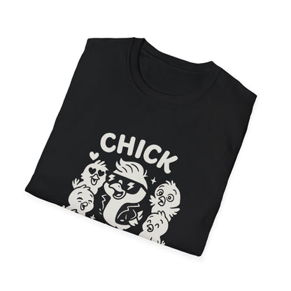 Chick T-Shirt - 'Chick Magnet' Softstyle Tee